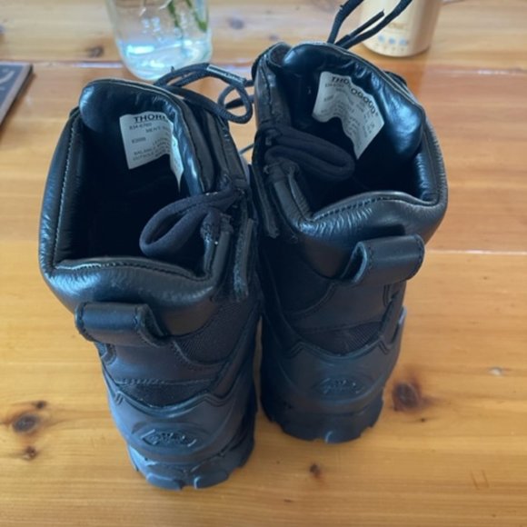 Thorogood "Sniper" Tactical Military Work Boots Waterproof Nonmetallic Side Zip - Picture 2 of 6